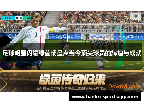 足球明星闪耀绿茵场盘点当今顶尖球员的辉煌与成就